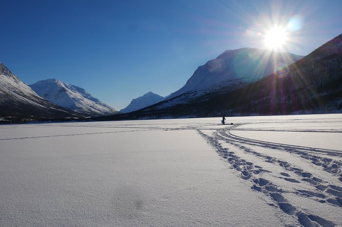 Ice Fishing On The Fjord - Drilling Holes and Fishing