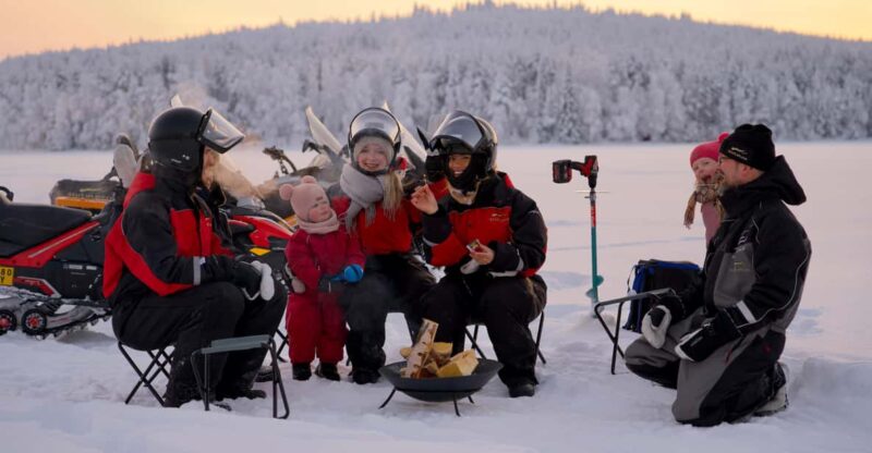 Ice Fishing With Snowmobiles - Equipment and Instructions