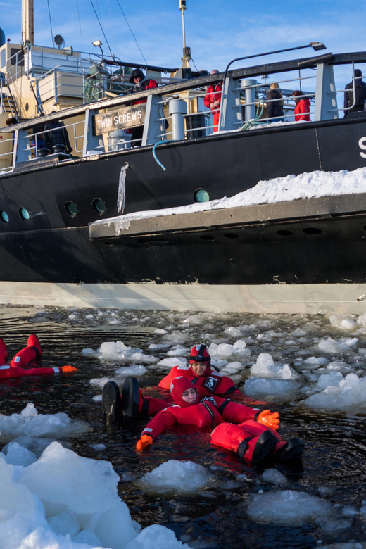 Icebreaker Sampo Cruise Ice Floating From Rovaniemi - Experience Highlights