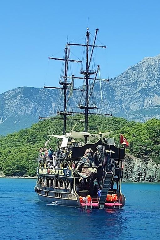 Icmeler Pirate Boat Trip, Lunch Unlimited Drinks, Foam Party - Swimming and Snorkeling Breaks