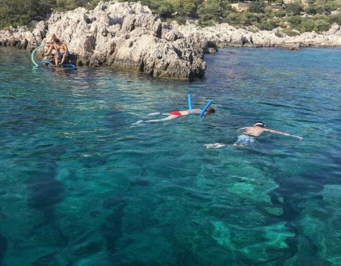 Icmeler Pirate Boat Trip, Lunch Unlimited Drinks, Foam Party - Phosphorous Cave Adventure