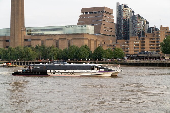 IFS Cloud Cable Car and One Way Uber Boat by Thames Clippers Journey - Traveler Capacity