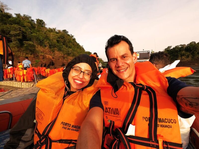 Iguassu Falls - Brazil Side With Macuco Safari Speed Boat - Boat Ride Experience