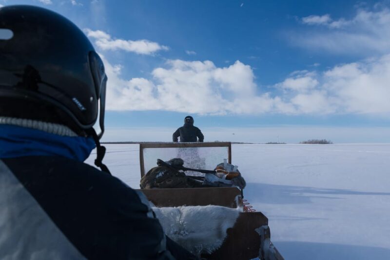 Ii: Frozen River and Sea From a Snowmobile Sleigh - Snowmobile Sleigh Tour Duration