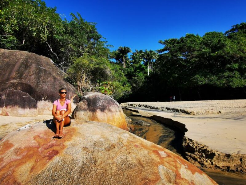 Ilha Grande: Private Historic Walking Tour With Natural Pool - Refreshing Natural Pool
