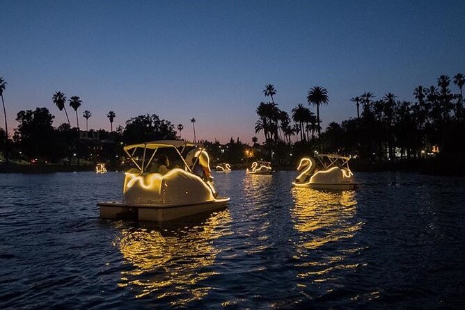 Illuminated Swan Boat Night Ride on Rainbow Lagoon - Meeting Point and Location