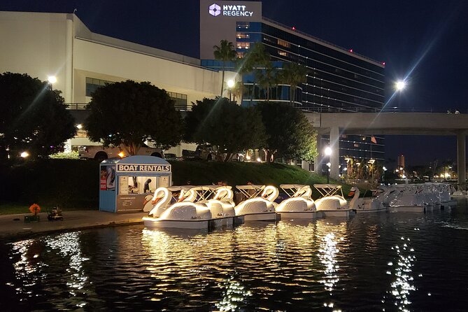 Illuminated Swan Boat Night Ride on Rainbow Lagoon - Boat and Safety Details