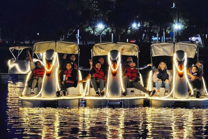 Illuminated Swan Boat Night Ride on Rainbow Lagoon in Long Beach - Discovering Rainbow Lagoon’s Nighttime Charm