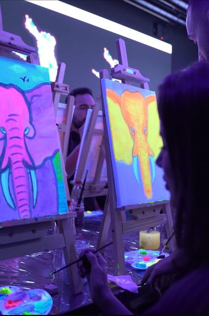 Immersive Art Experience With Unlimited Wine - Schedule