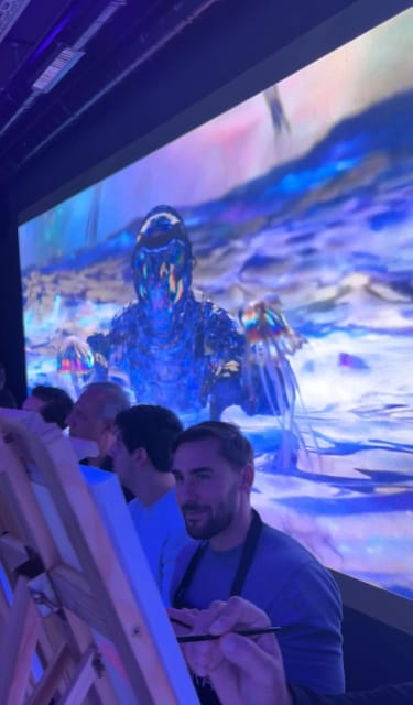 Immersive Art Experience With Unlimited Wine - Accessibility and Restrictions
