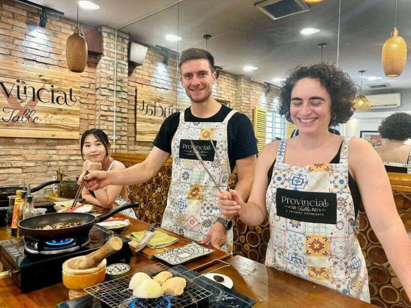 Immersive Cooking Class & BenThanh Market Tour By Local Chef - Cooking Class Details