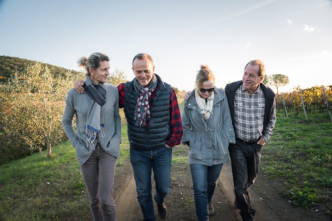 In a Carriage Among the Vineyards, Visit of the Cellar, Tasting of Organic Wines. - Meeting and End Points