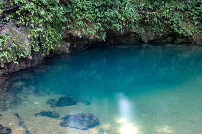In-Land Blue Hole National Park and Belmopan City Tour From Belize City - Key Points