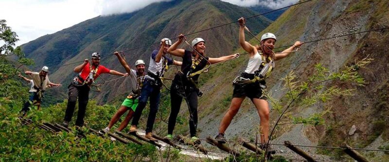 Inca Jungle Trek to Machu Picchu 4 Days Rafting and Zipline - Accommodations and Meals