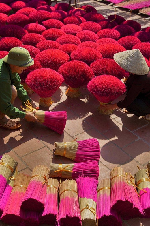 Incense Village From Hanoi to Ninh Binh Private Tour - Itinerary Highlights