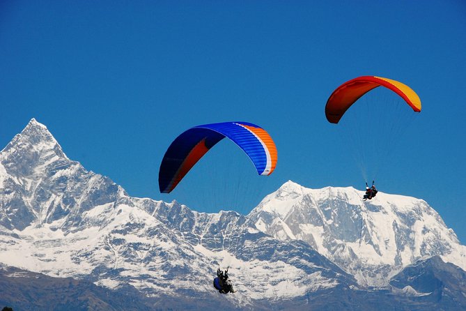 Incredible Paragliding Flight in Pokhara - Gliding Over the Himalayas