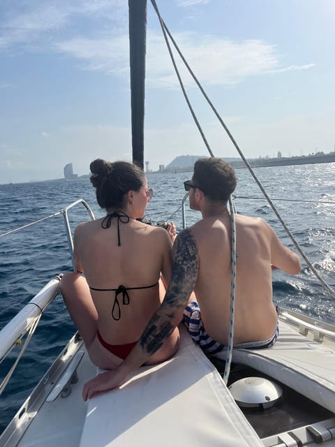 Incredible Sailing Experience - Sailing Along the Barcelona Coastline