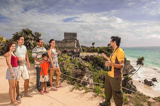 Incredible Tour to Tulum! 4 sites in 1, from Cancun - Exploring Tulum: Ancient Mayan City on a Cliff
