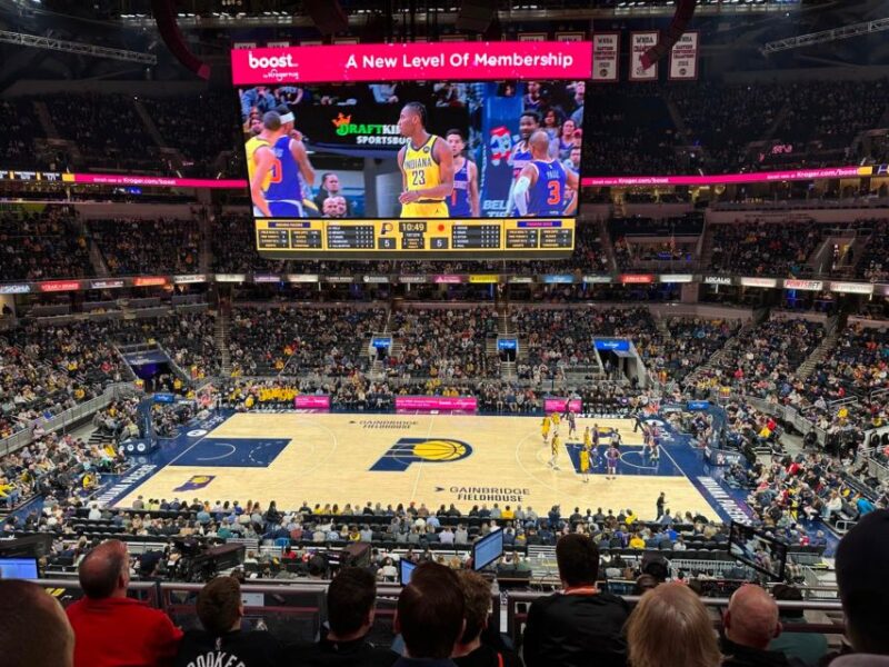 Indianapolis: Indiana Pacers Basketball Game Ticket - Prohibited Items and Crowd Management