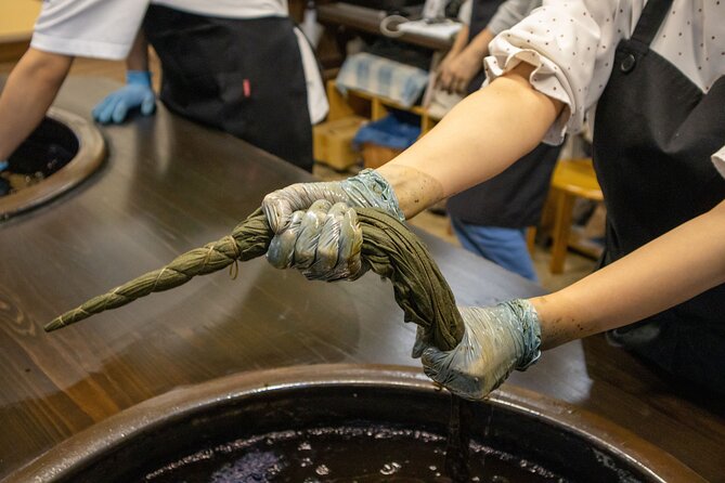 Indigo Dyeing Experience: Handkerchief / Tokushima, Shikoku - Stroller Accessibility and Participation