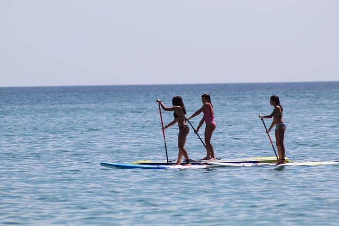 Initiation or Journey in Stand up Paddle (Sup) in El Campello (Alicante) - Group Size and Transportation