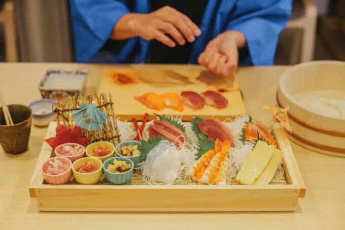 [Input TEXT TRANSLATED INTO English]:Grand Opening! Sushi Making Class Near Tokyo Tower - Included in Class