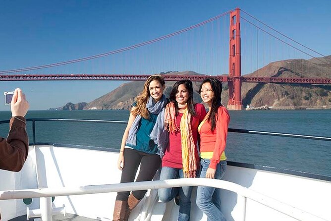 Inside Alcatraz and Golden Gate Bridge Bay Cruise - Marine Wildlife Spotting on Boat Cruise