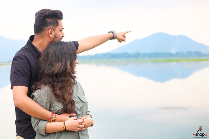 Insta Photoshoot In Srinagar - Preparing for the Photoshoot