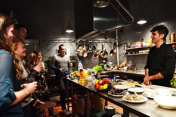 Interactive Spanish Cooking Experience in Barcelona - Tapas, Paella, and Sangria