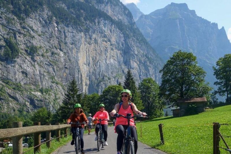 Interlaken: 72 Waterfalls Valley & Lauterbrunnen E-Bike Tour - Trümmelbach Waterfalls Exploration
