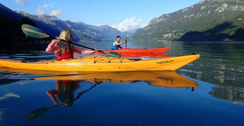 Interlaken: Kayak Tour of the Turquoise Lake Brienz - Inclusions and Provisions