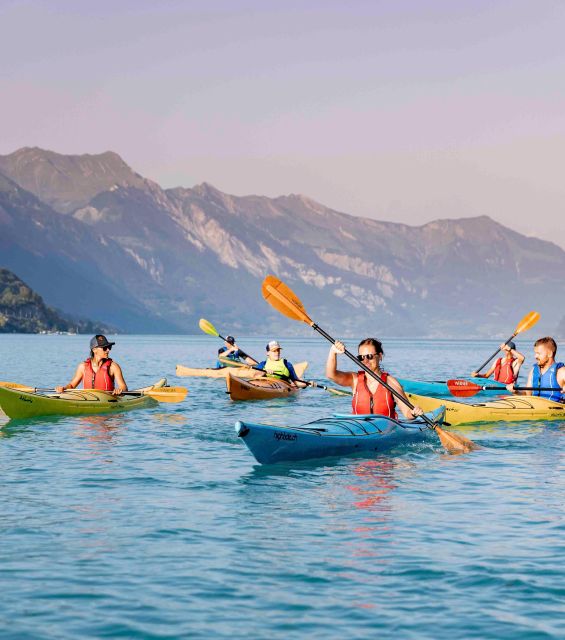 Interlaken: Kayak Tour of the Turquoise Lake Brienz - Tour Rules and Regulations