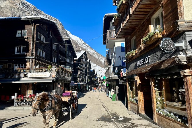 Interlaken Private Tour Zermatt Village and Gornergrat Railway - Lunch Included