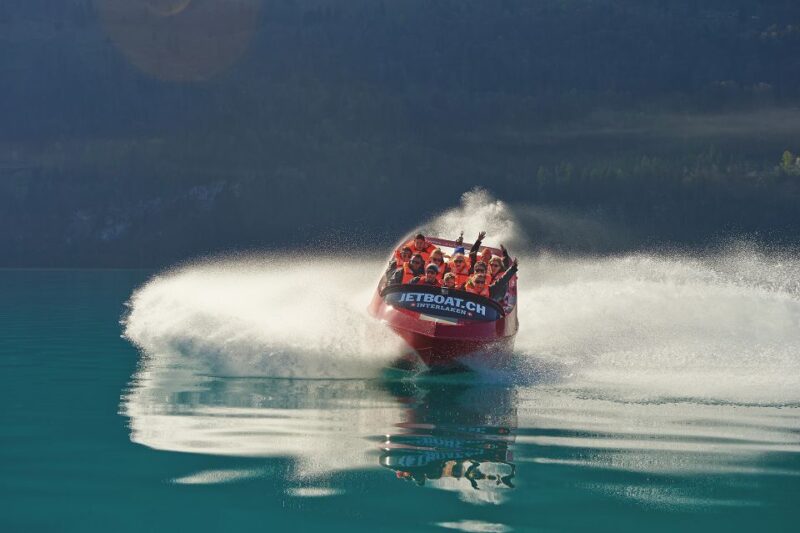 Interlaken: Scenic Jetboat Ride on Lake Brienz - Cascading Giessbach Falls