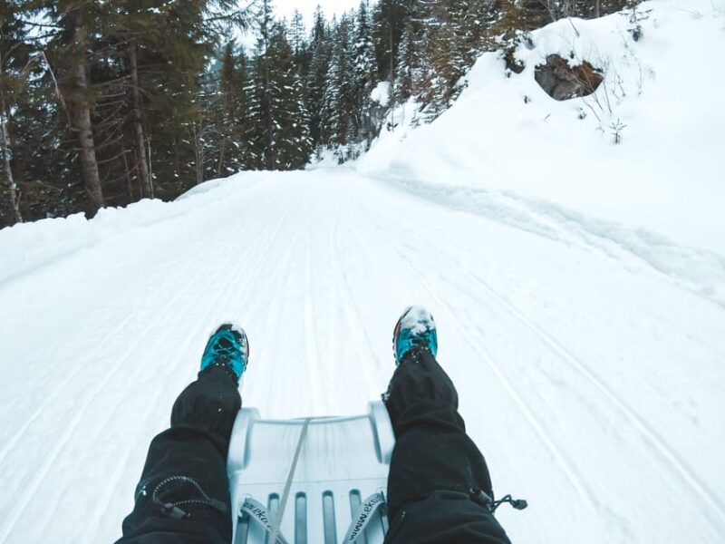 Interlaken: Winter Alpine Adventure - Snowshoe and Sledding - Charming Mountain Restaurant