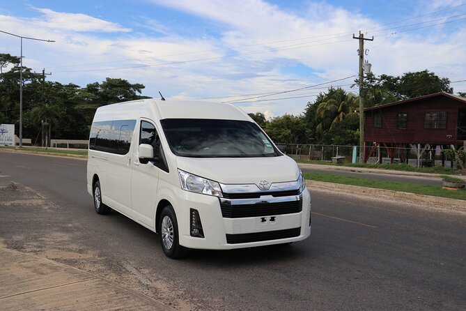 International Airport Belize City to San Ignacio - Booking and Transportation Details