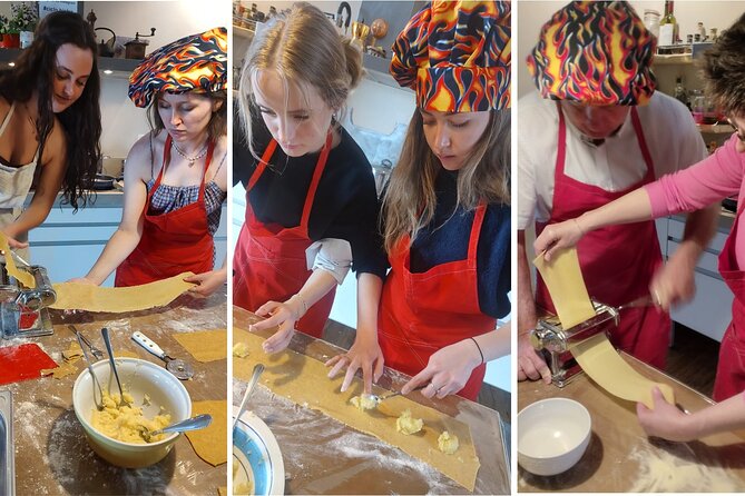 Intimate and Authentic Pasta Lesson & Chianti Wine. Free Parking - Quick Points