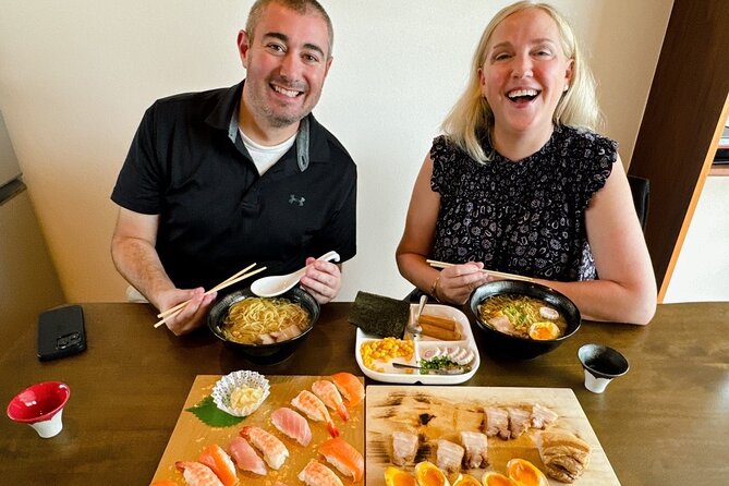 Intimate Ramen & Sushi Cooking Class in Tokyo - Sushi Making Experience