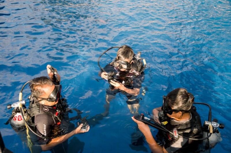 Intro Diving at Swimming Pool - Exploring Menjangan Island