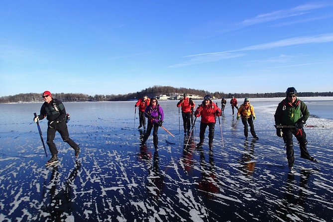 Introduction to Ice Skating on Natural Ice in Stockholm - Midday Outdoor Lunch Break