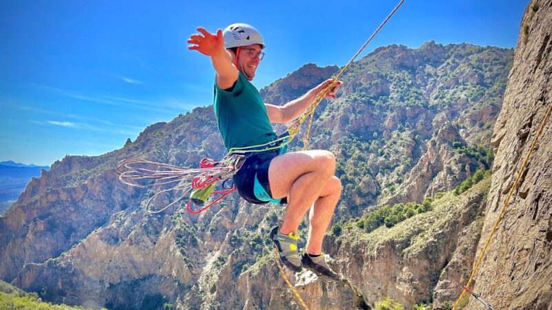 Introduction to Sport Climbing Course - Practice on Rock Routes