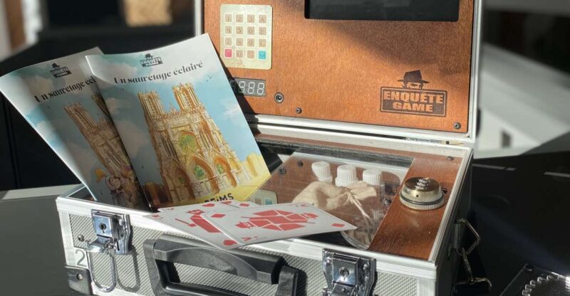 Investigation Game in the Streets of Reims - Activity Details Explained