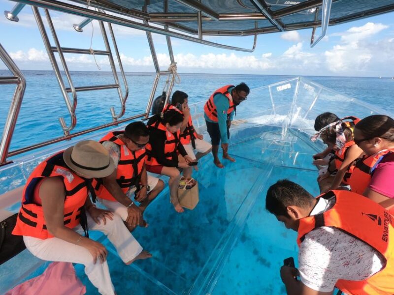 Invisible Boat Snorkeling Adventure in Cozumel - Unique Snorkeling Experience