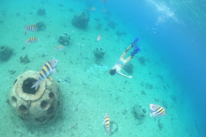 Invisible Boat Snorkeling Adventure in Cozumel - Snorkeling Amid Marine Life