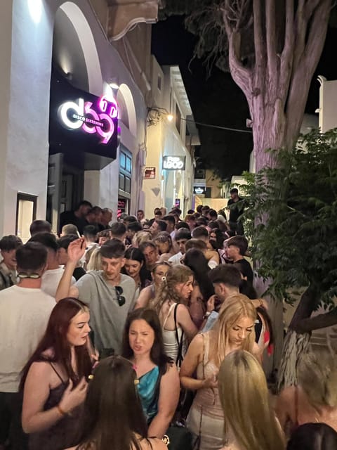 Ios Island Glow Bar Crawl - Itinerary Details