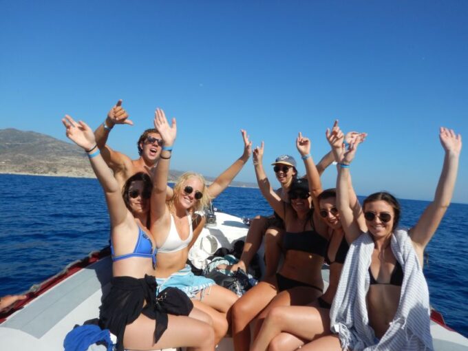 Ios Island: Speedboat Cruise From Mylopotas Beach - Frequently Asked Questions