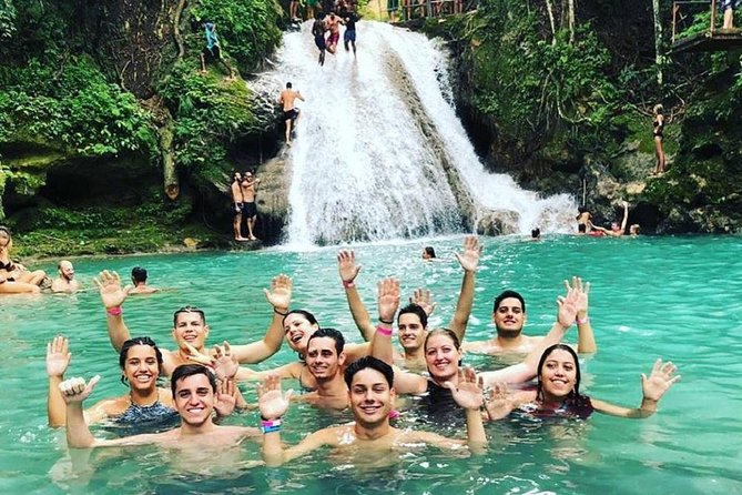 Irie Blue Hole Adventure & Bamboo Blu Beach Club Experience From Falmouth - Schedule and Pricing
