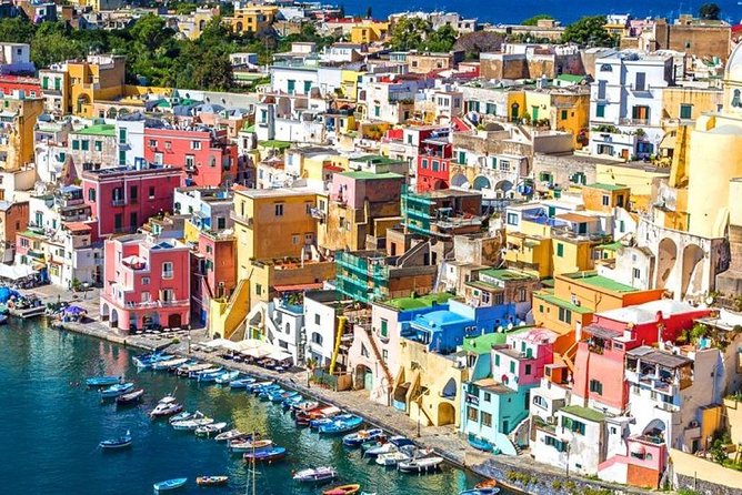 Ischia and Procida Boat Tour: Small Group From Sorrento - Visiting Campi Flegrei