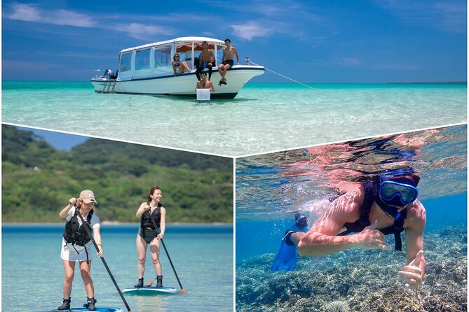 [Ishigaki] Kabira Bay Stand-Up Paddle Boarding/Canoeing + Phantom Island Snorkeling - Included in the Experience