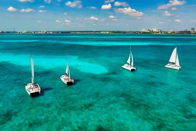 Isla Mujeres Catamaran Sailing Experience With Lunch & Open Bar - Frequently Asked Questions
